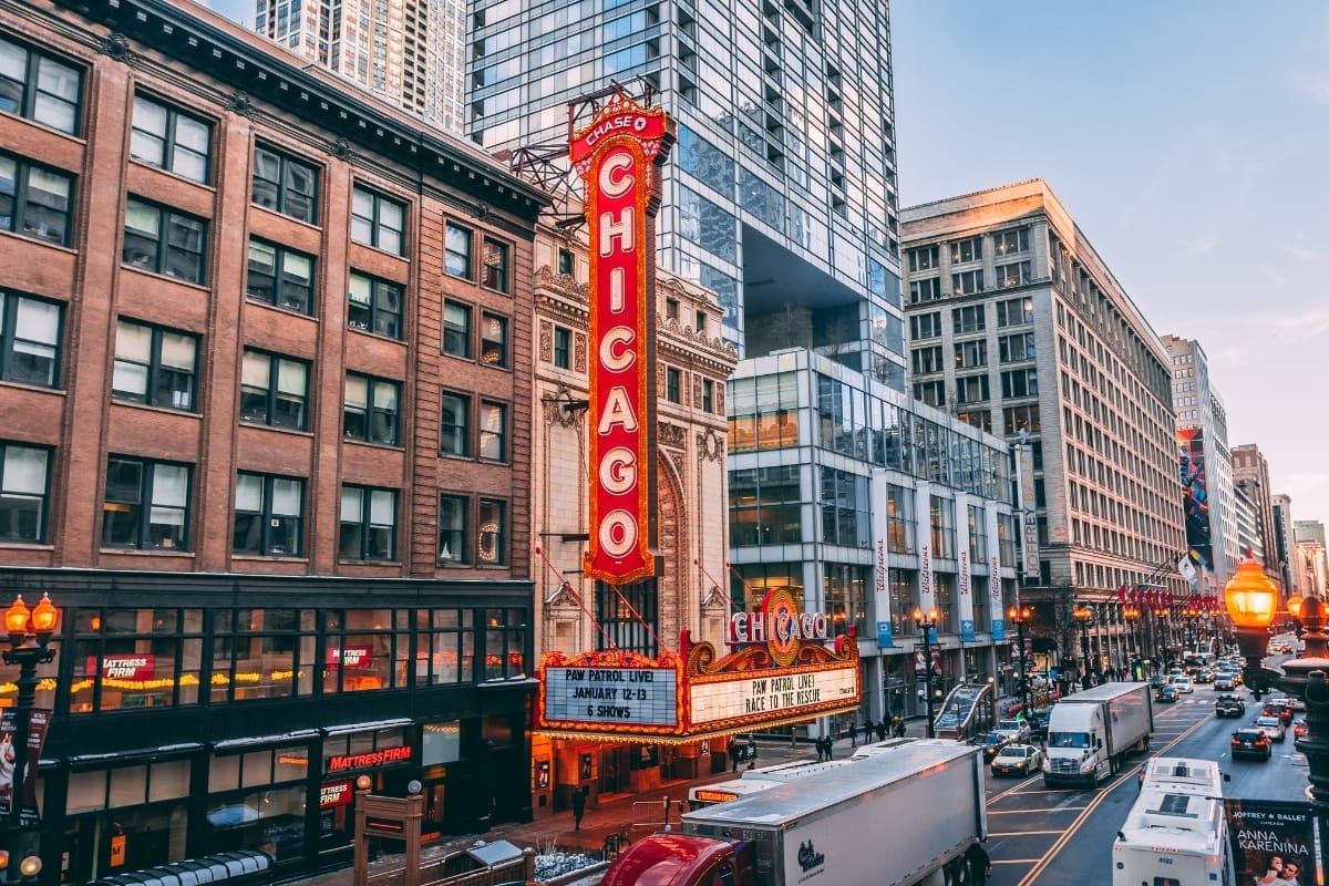 A picturesque view of Chicago cityscape, showcasing famous landmarks captured during a week-long visit