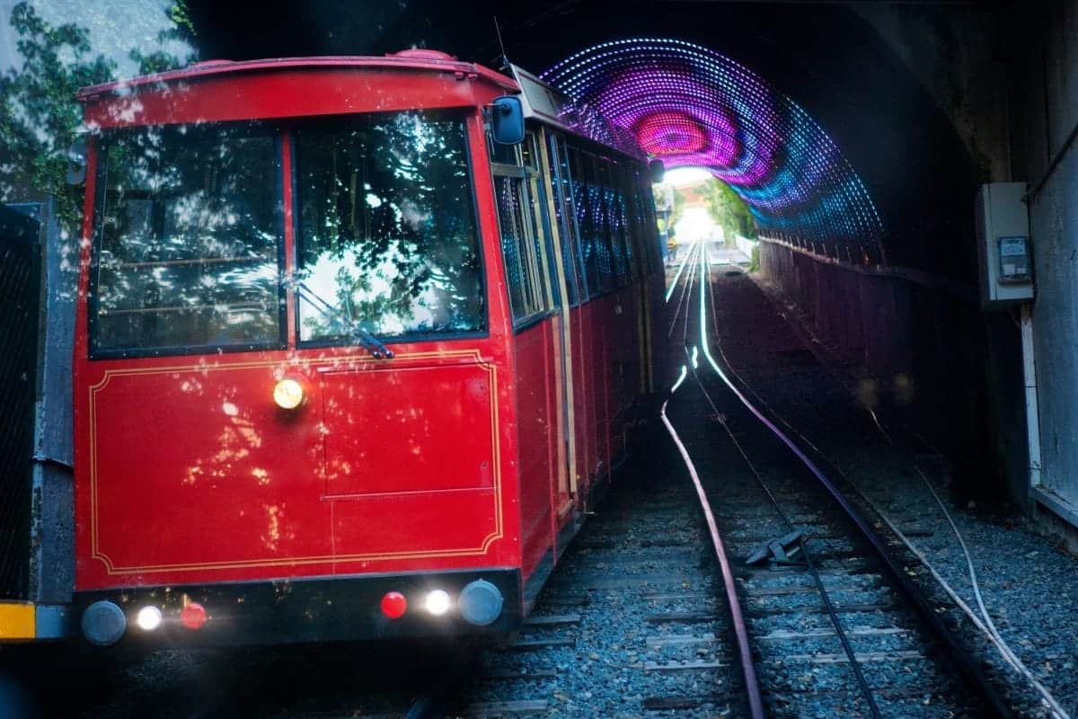 Wellington Cable Car tunnel