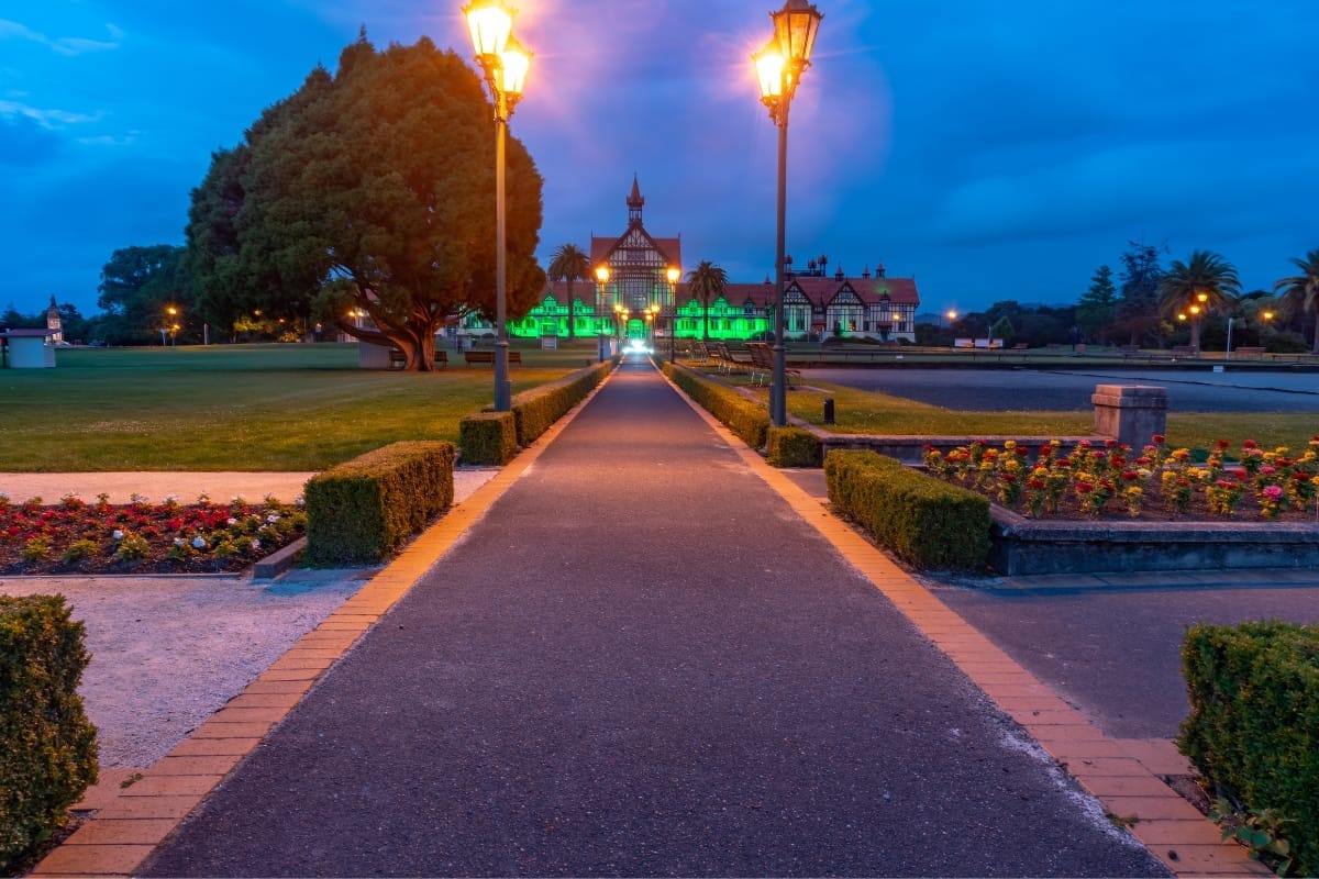 the Government Gardens in Rotorua, New Zealand (1)