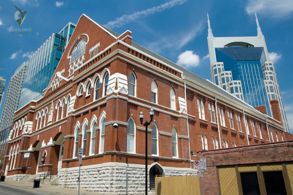 Ryman Auditorium in East Nashville