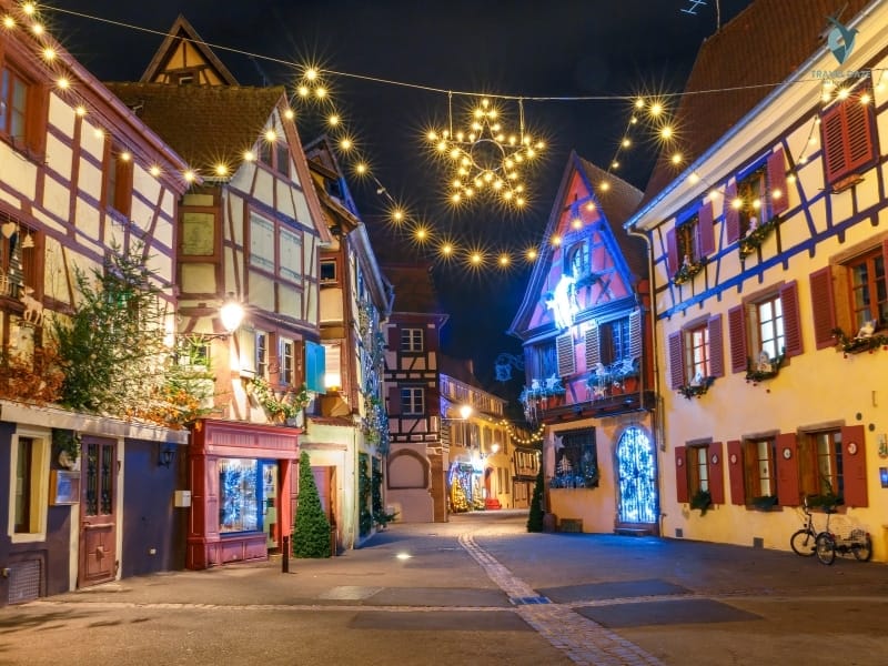 Quaint streets in Colmar