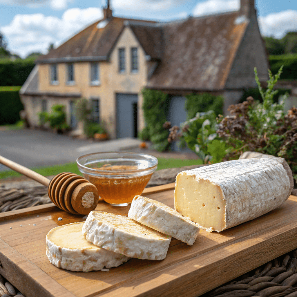 Sainte Maure cheese