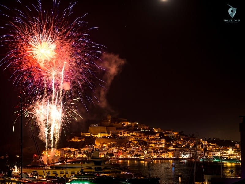 evening in Ibiza