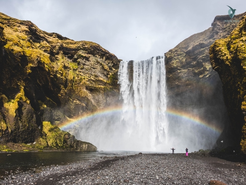 Majestic Icelandic waterfalls