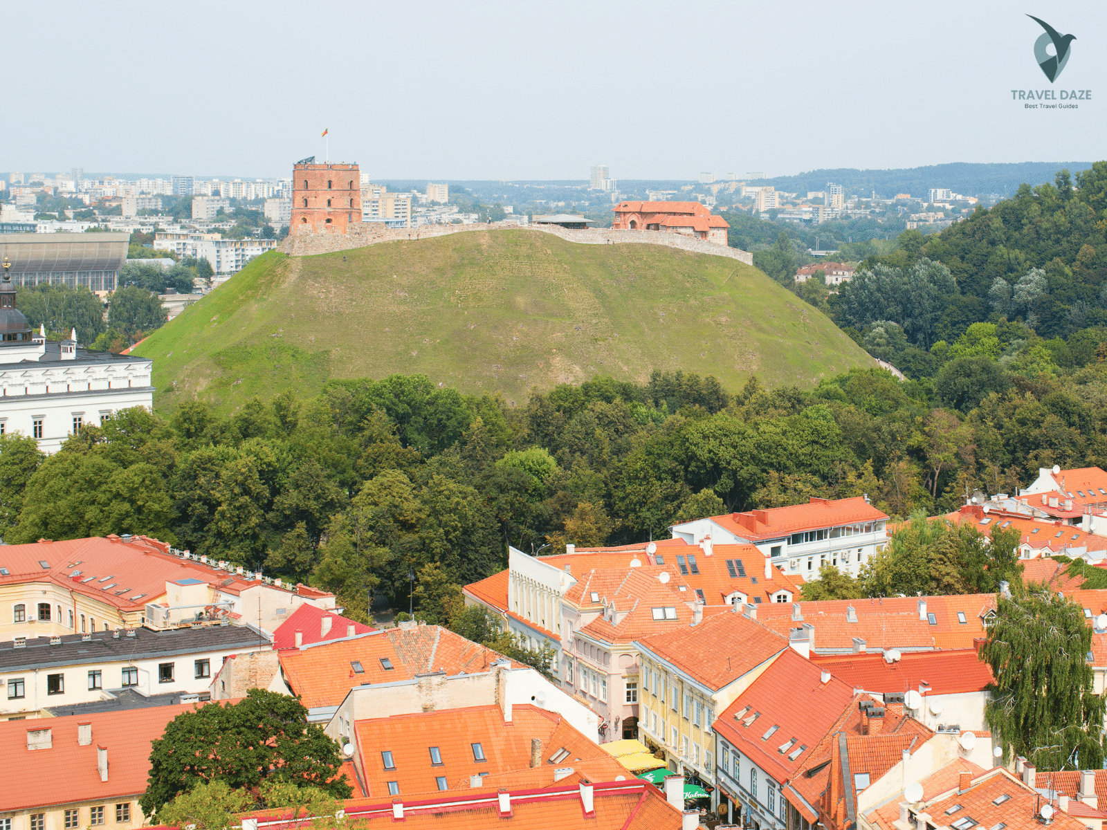 Gediminas Tower and Castle Hill Views