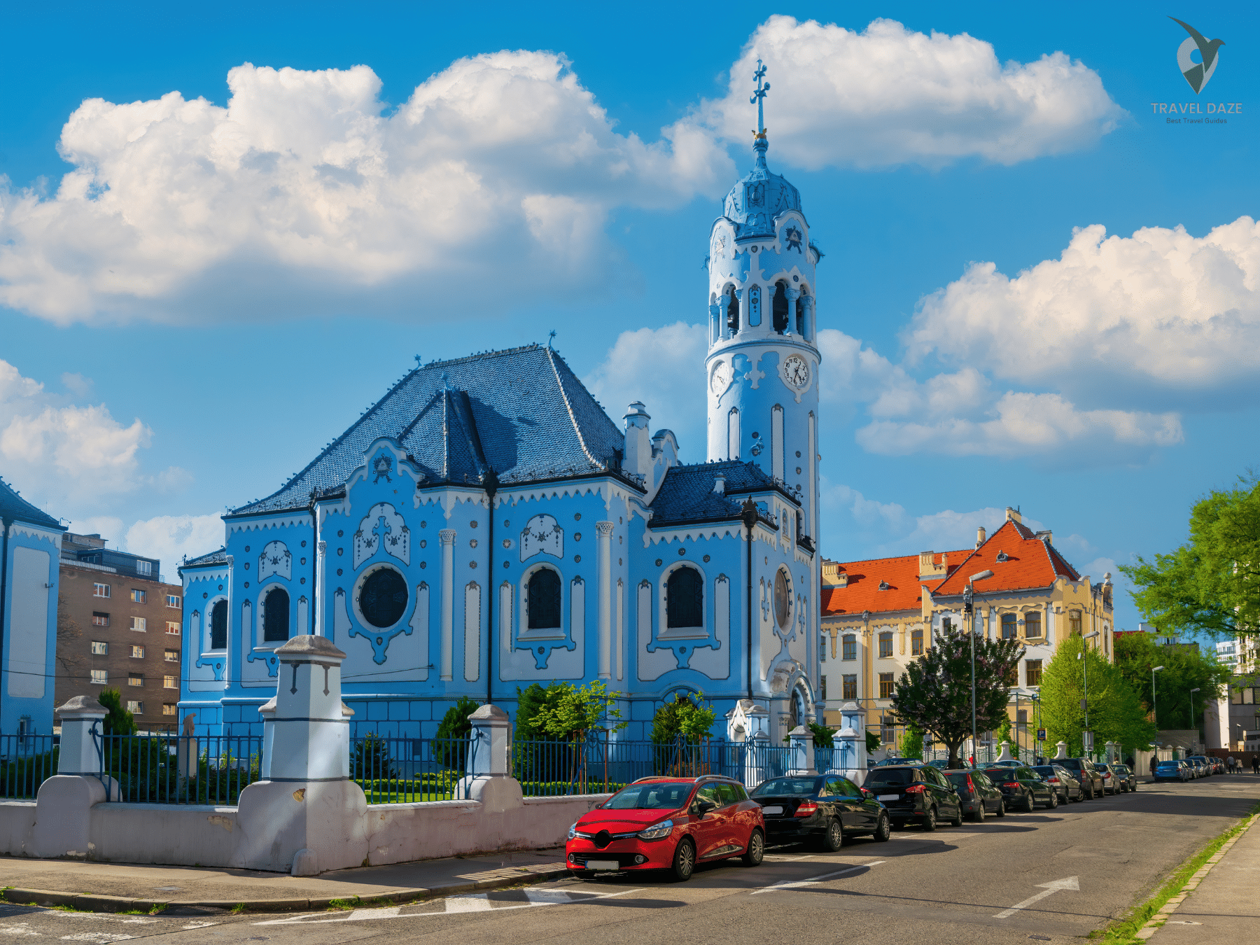Visit the Blue Church and Devin Castle for Timeless Beauty