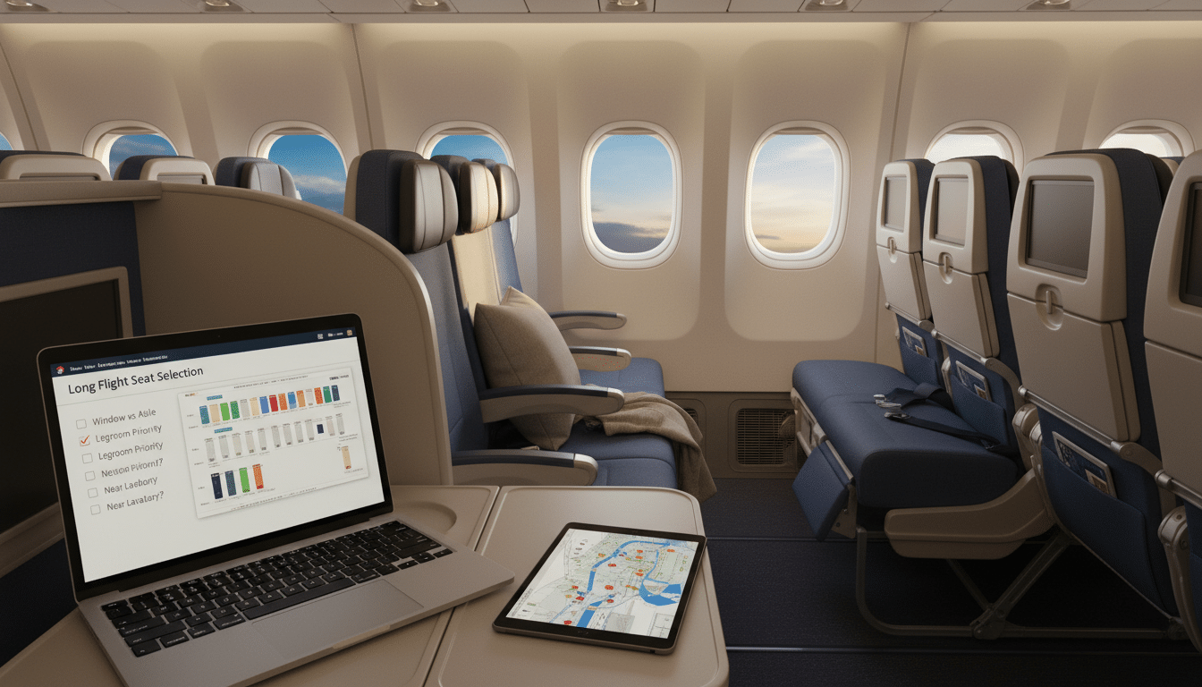 choosing seats on long flights