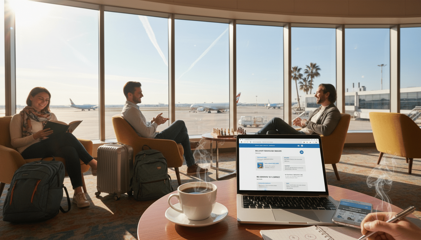 dealing with flight delays calmly
