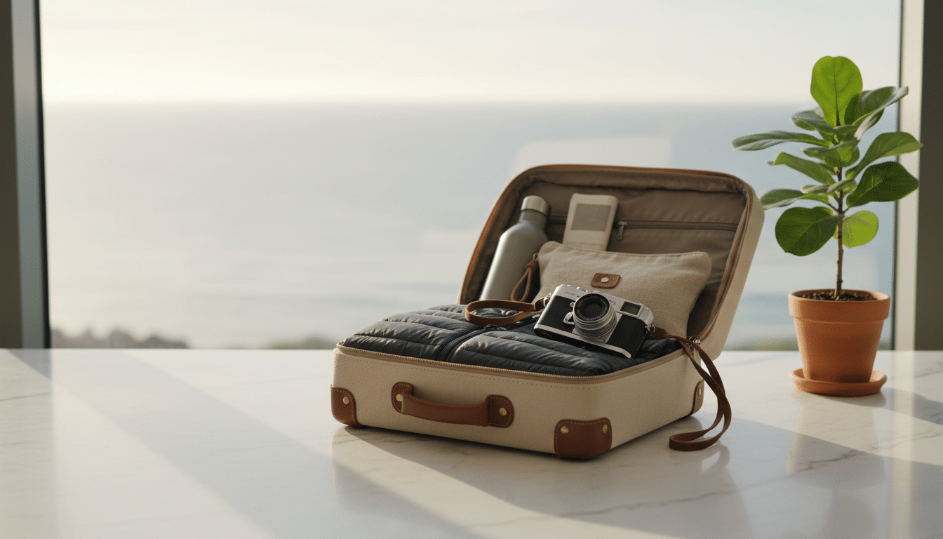 minimalism while traveling