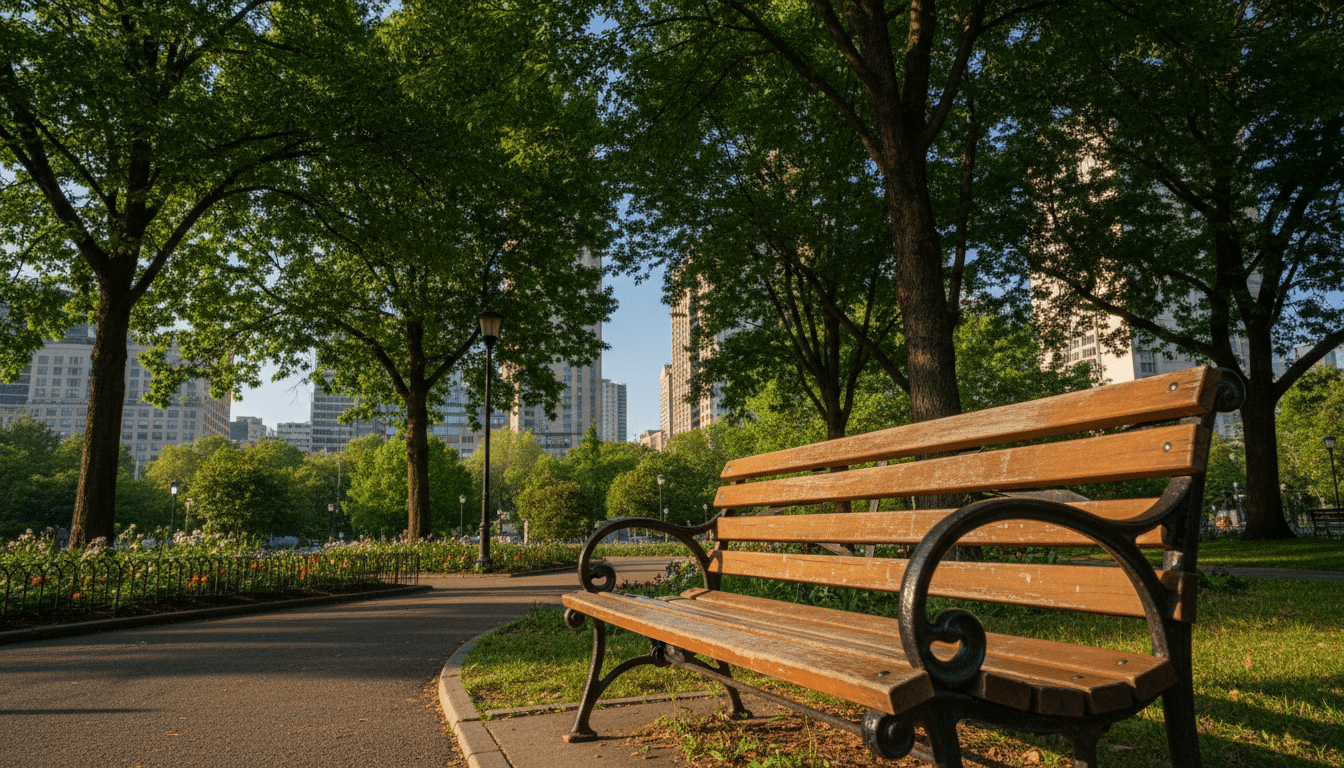 outdoor breaks during city travel