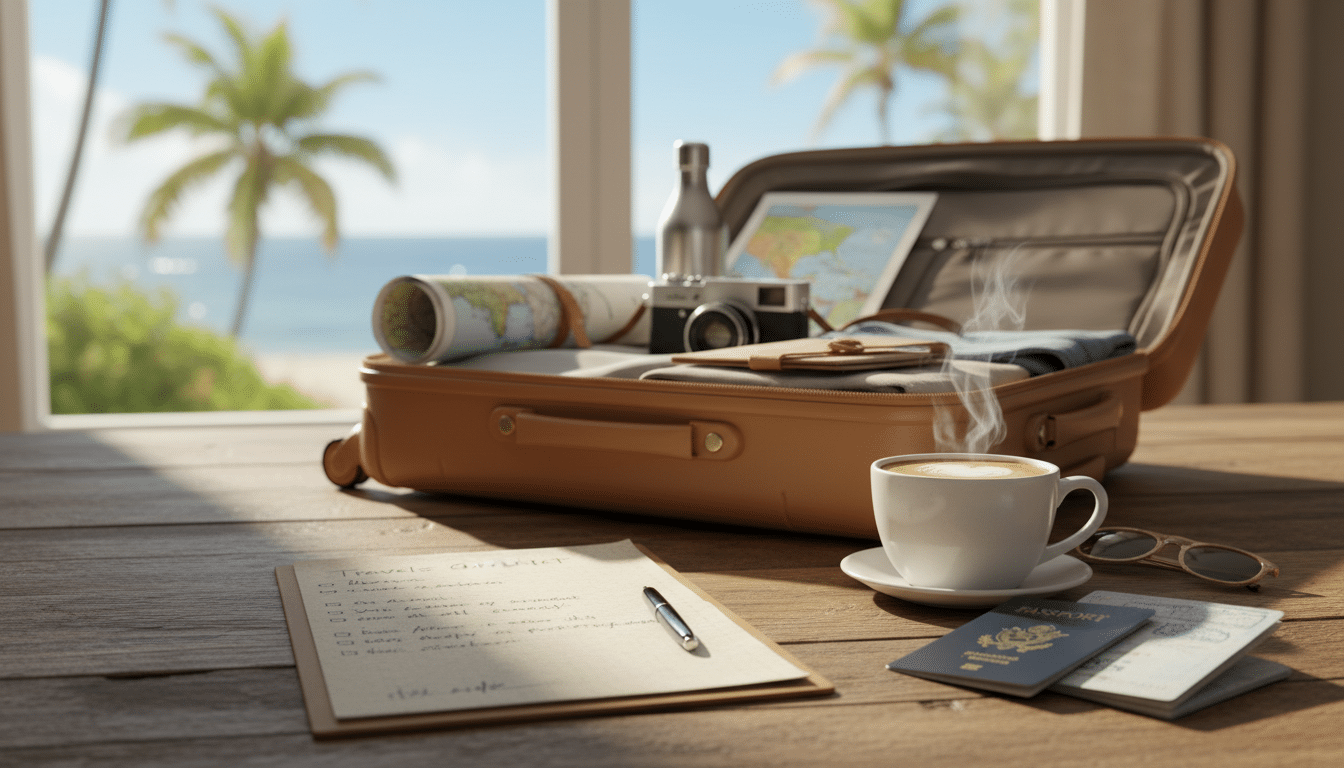 routines while traveling