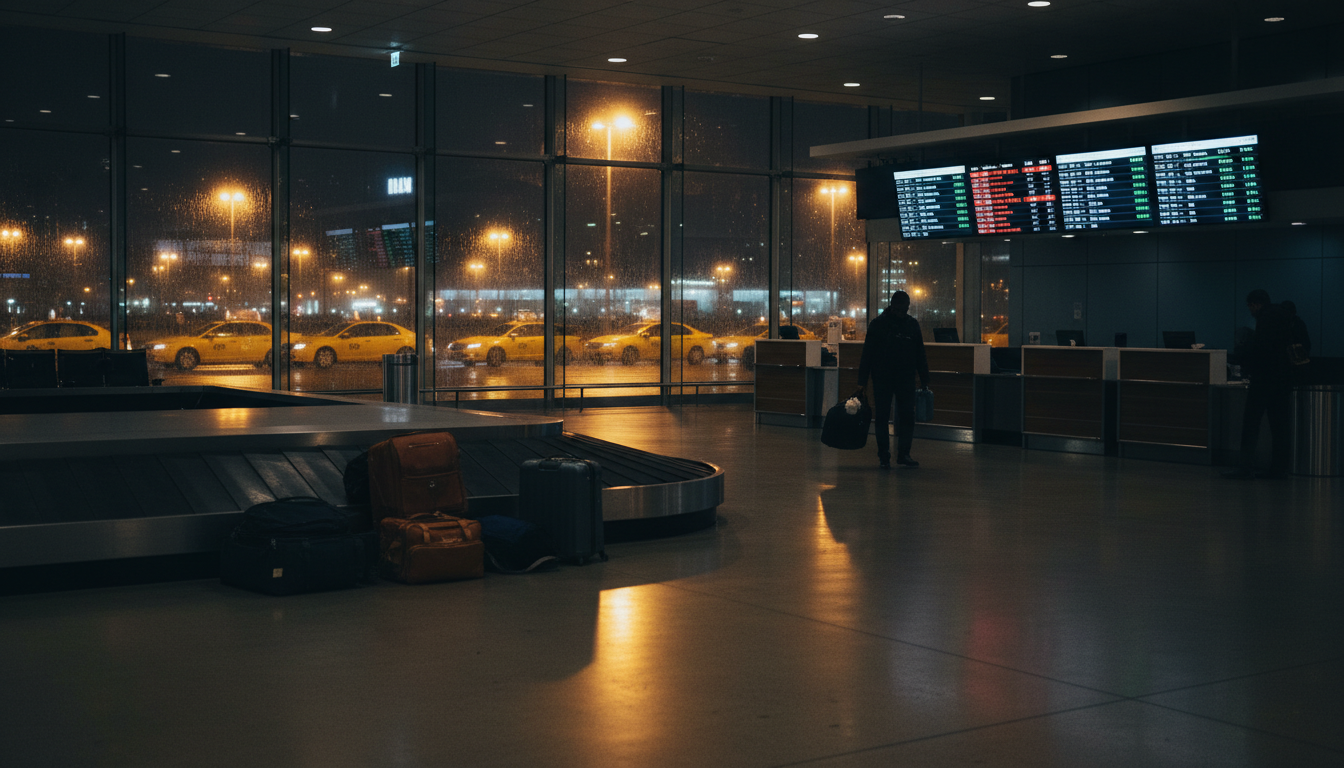 what to do after arriving late at night