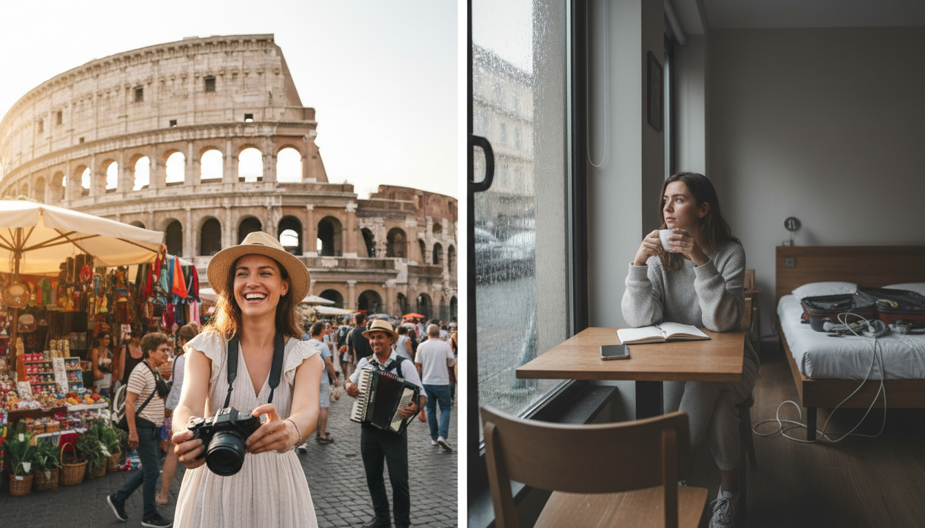 expectations vs reality travel