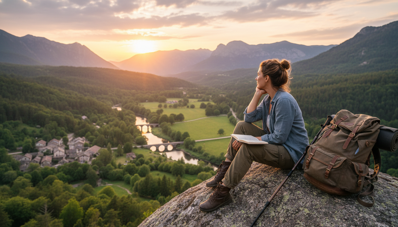 traveling alone without feeling lonely